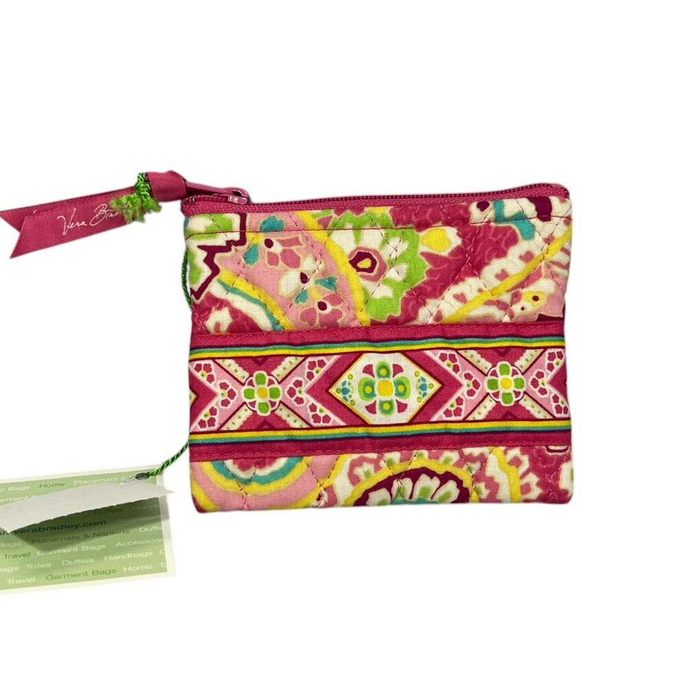 NWT Vera Bradley Coin Purse - Retired Capri Melon - Picture 5 of 7